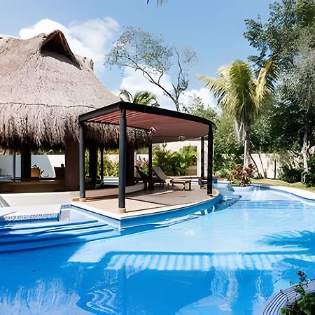 Casa De Lujo Ka'An Maya Acceso Swimup A La Piscina ตูลุม ภายนอก รูปภาพ